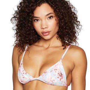 Frankie’s Bikinis Valentina Top Wildflower Pattern